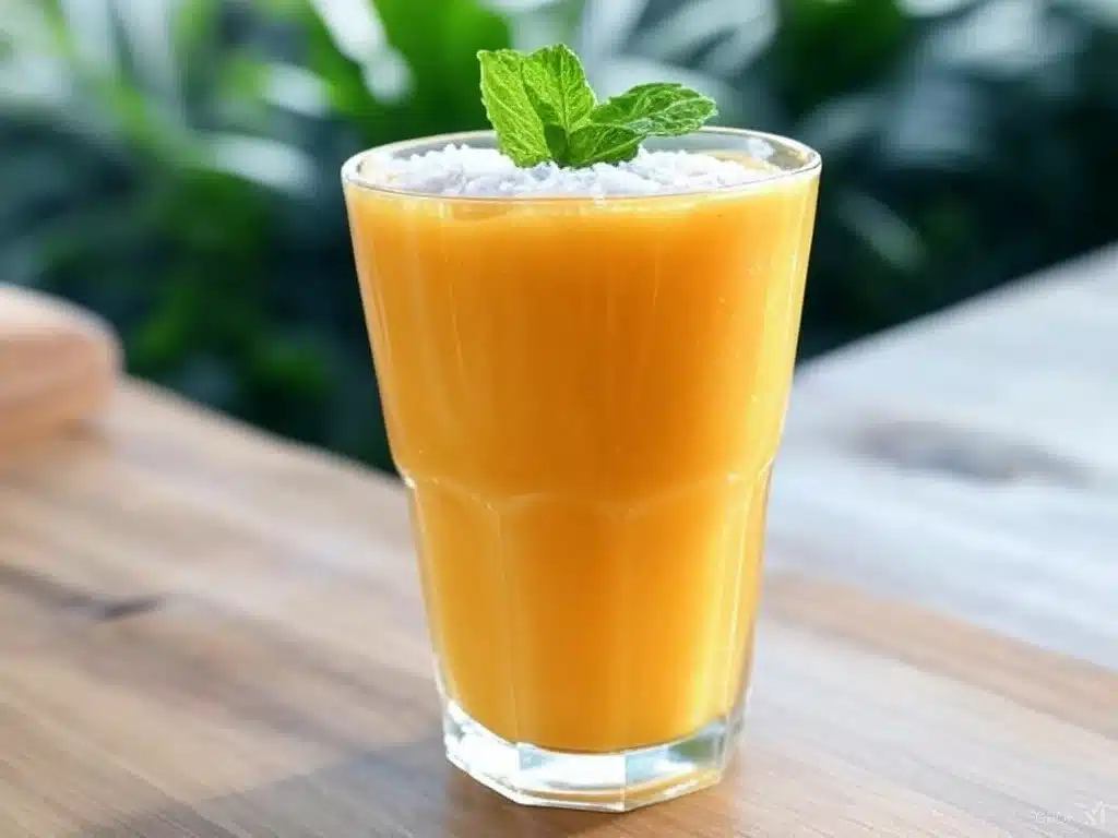 smoothie mangue