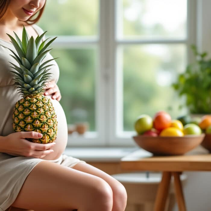 découvrez les bienfaits de l'ananas pendant la grossesse et les précautions à prendre pour assurer la santé de la future maman et du bébé.