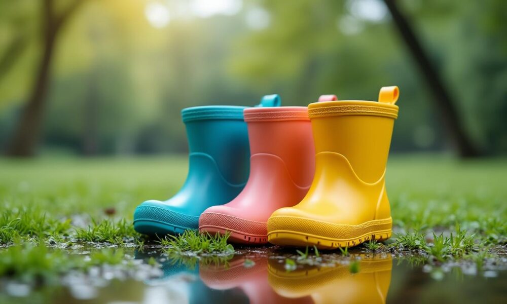 découvrez comment choisir la botte de pluie idéale pour bébé afin d'assurer confort et protection lors de ses premières balades sous la pluie.