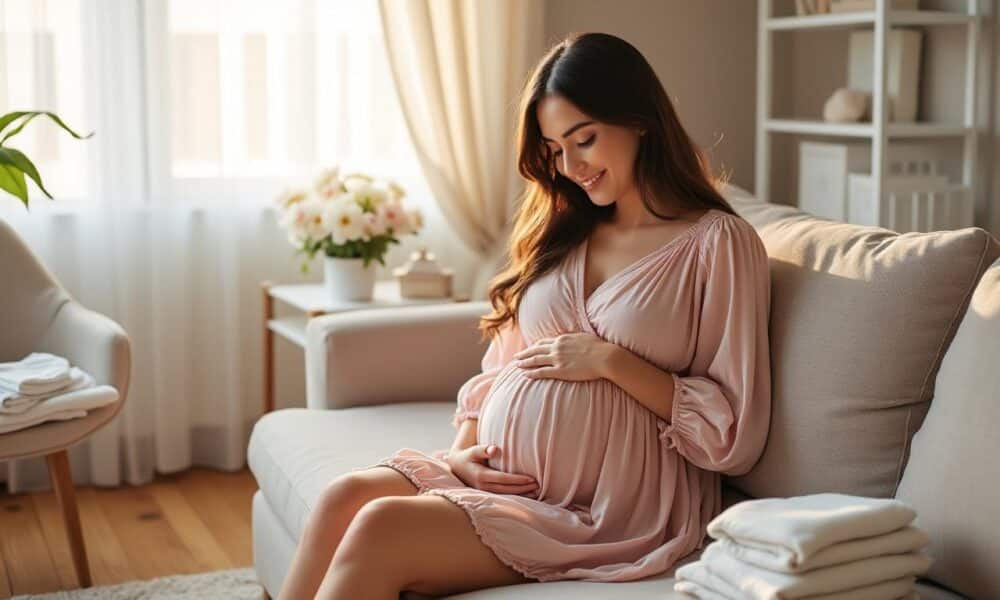découvrez comment clara luciani prépare en douceur l'arrivée de son bébé, entre sérénité et belles émotions.