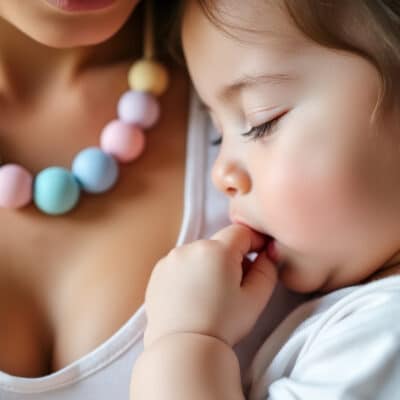 découvrez le collier d'allaitement, un accessoire malin conçu pour apaiser bébé en douceur tout en sublimant votre style lors de l'allaitement.