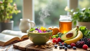 découvrez comment créer une routine matinale bien-être grâce à une alimentation vegan équilibrée pour commencer vos journées en pleine forme et sérénité.