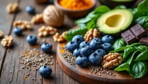 découvrez les meilleurs aliments vegan pour stimuler votre cerveau, améliorer votre concentration et booster votre mémoire naturellement.