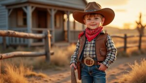 découvrez nos astuces pour choisir et personnaliser un déguisement cow-boy enfant, afin d'assurer un look western authentique et amusant dès le plus jeune âge.