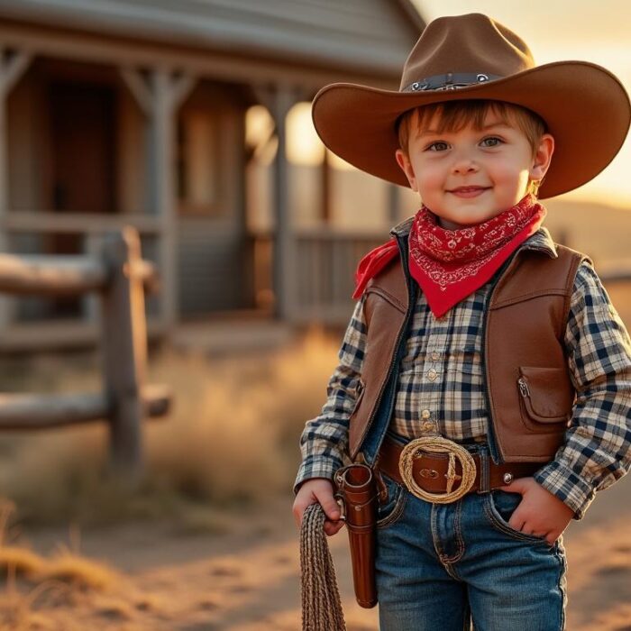 découvrez nos astuces pour choisir et personnaliser un déguisement cow-boy enfant, afin d'assurer un look western authentique et amusant dès le plus jeune âge.