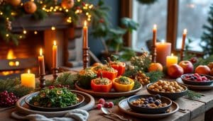 découvrez notre guide ultime pour un réveillon vegan réussi lors des fêtes de fin d'année : recettes savoureuses, astuces festives et idées gourmandes pour célébrer en toute convivialité.