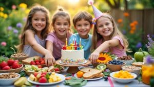 découvrez des recettes vegan délicieuses et saines pour un goûter d'anniversaire enfantin, alliant plaisir et nutrition pour une fête réussie et respectueuse de l'environnement.