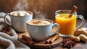 découvrez les meilleures recettes de boissons chaudes vegan pour vous réchauffer avec douceur cet hiver. infusions, chocolats et plus, 100% végétal et délicieux !