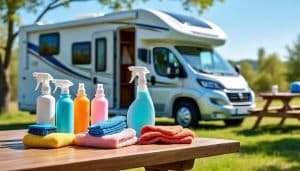 découvrez les produits miracles pour nettoyer votre camping-car efficacement et retrouvez un intérieur impeccable en un rien de temps.