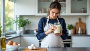 découvrez les risques liés à la consommation de mayonnaise industrielle pendant la grossesse et les précautions essentielles pour protéger la santé de la future maman et du bébé.