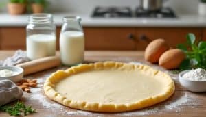 découvrez notre recette facile et rapide de pâte à tarte vegan, 100 % végétale, parfaite pour des tartes savoureuses et respectueuses de l'environnement.