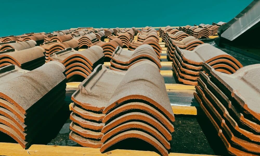 a group of wooden chairs