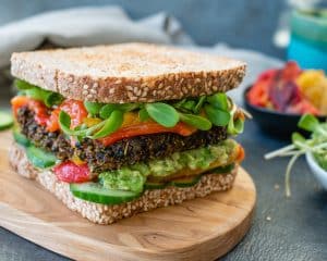 Burger vegan