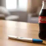 coca cola et test de grossesse