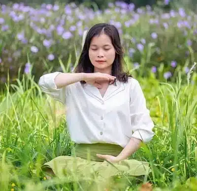 meditation femme