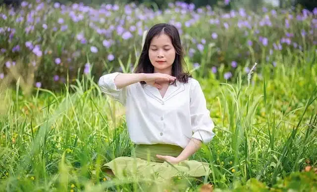 meditation femme